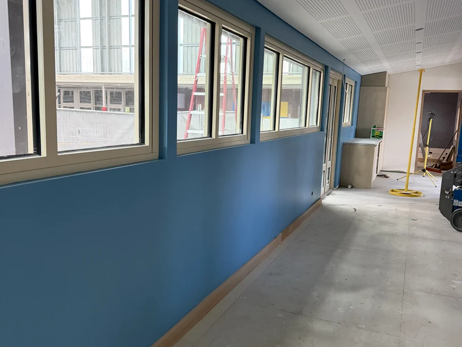 Commercial painting project